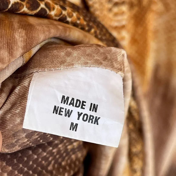 Torn by Ronny Kobo snakeskin dress medium - Picture 7 of 8